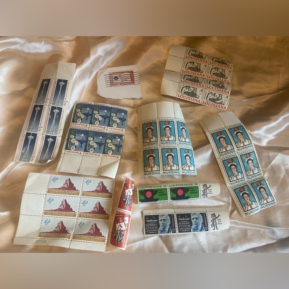 Unique Vintage Other - Vintage Postage Stamps Collection Bundle Lot 💎 SALE